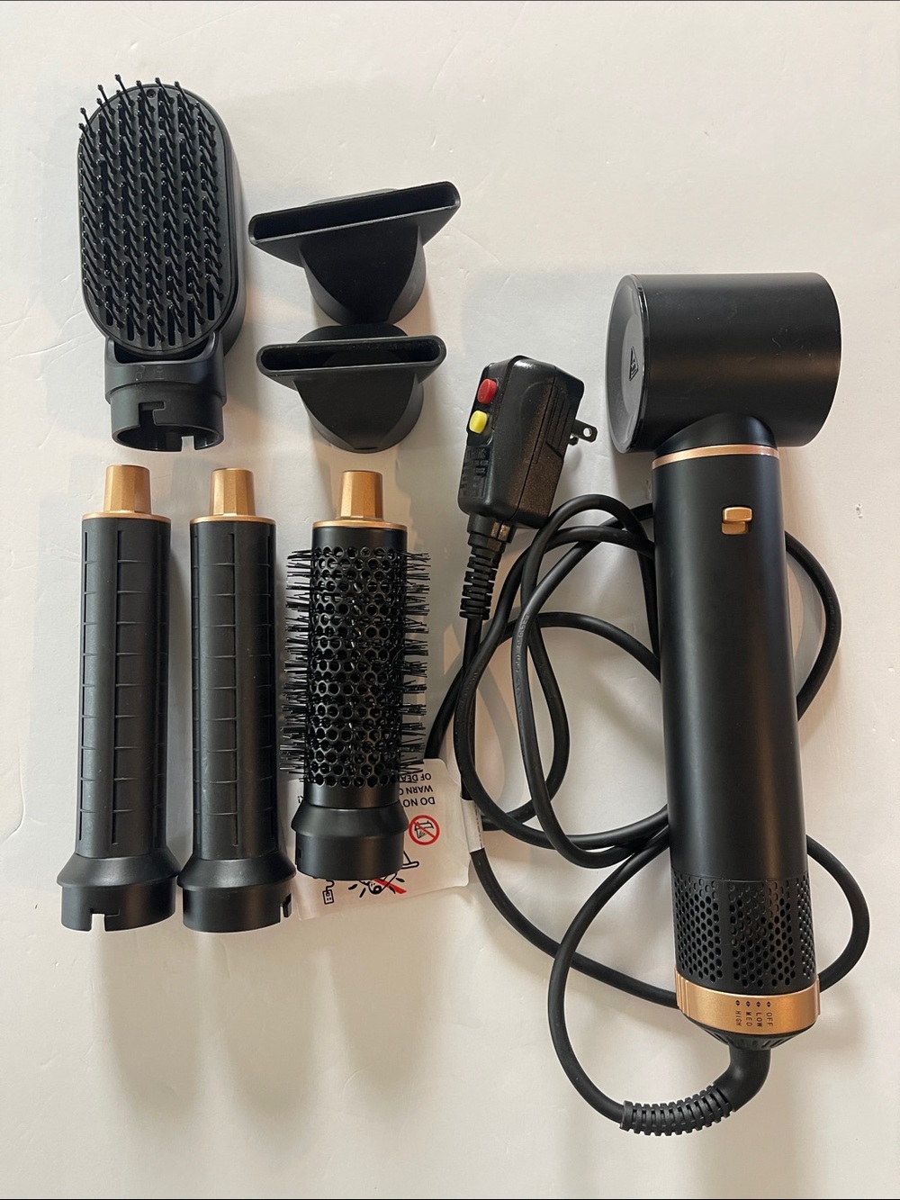 5 in 1 Ionic Hot Air Styler Dryer Brush Curler